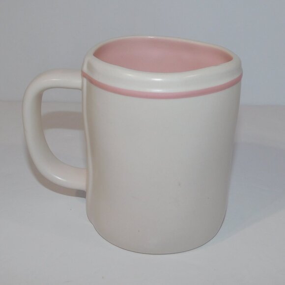 Rae Dunn White Pink Bow Bridesmaid Coffee Mug Bridal Party - Picture 5 of 6